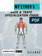 Intermediate Specialization Phase (BACK and TRAPS)