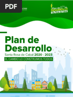 Santa Rosa de Cabal, El Cambio Lo CONSTRUIMOS TODOS 2020-2023