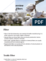 General Overview On Textile Fibers: Lecture-1