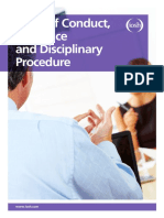 Code of Conduct and Disciplinary Guidance for Health and Safety Professionals