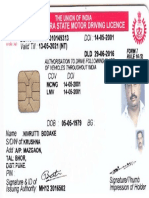 Driving Licence 0001