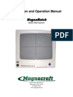 Magnacraft Magnamatch Manual