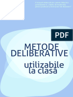 Brosura Metode Deliberative Pentru Clasa ARDOR 2018