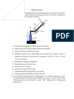 Robotics Project: and Ends at T T. The Trajectory