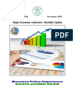 Major Economic Indicators: Monthly Update: Volume 11/2020 November 2020