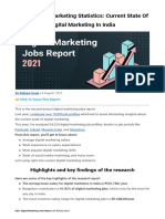2021 Digital Marketing Statistics