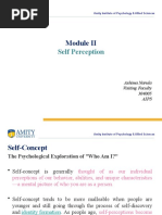 Self Perception: Ashima Narula Visiting Faculty 304005 Aips