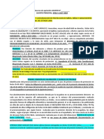 Recurso de apelación por omisión de valoración de pruebas