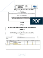 1. Plan de Manejo Ambiental Operativo (PMAO) Actualizado