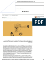 A Pós-Crítica e o Que Vem Depois Dela