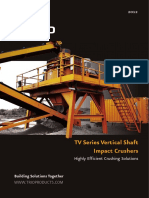 TV Series Vertical Shaft Impact Crushers: Highly Efficient Crushing Solutions