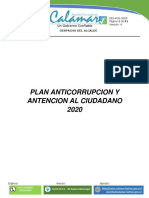 9136 - Plan Anticorrupcion 2020
