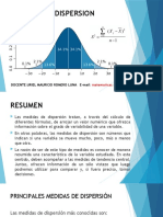 Medidas de Dispersion