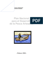 Plan Naciona Plara El Desarrollo de La Pesca Artesanal