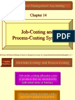 Job-Costing and Process-Costing Systems: Introduction To Management Accounting