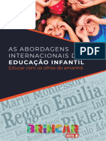 A importância da curiosidade e da admiração na educação infantil