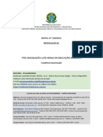 Edital 126-2021 - Pós-Graduação em Educação Inclusiva - Machado - Retificado 01