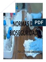 Bioseguridad y Normas de Bioseguridad