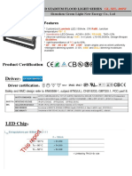 MECREE LED STADIUM FLOOD LIGHT SERIES GL-SFL-400W