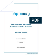 Enterprise Asset Management For Dynamics 365 For Operations: Software Release: EAM 103.0