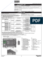 M100 e M200 - Planilha de Instrução CLP SCHNEIDER