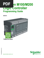 m100 e m200 - Guia de Programação CLP Schneider