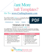 Free Craft Templates?: Go To