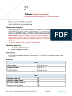 11.6.6 Lab - Calculate IPv4 Subnets - ILM