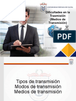 2 - Dificultades en La Transmision - Tipos Medios de Transmisión