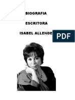 BIOGRAFIA Isabel Allende