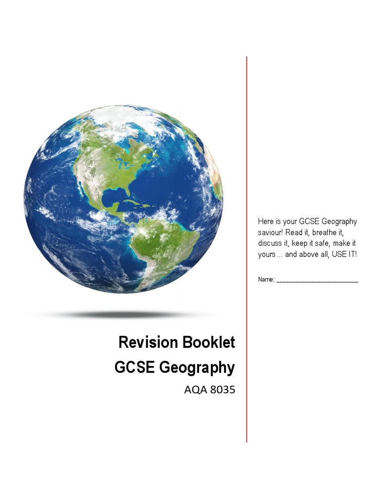 GCSE Geography Revision Booklet | PDF | Atmospheric Circulation | Plate ...