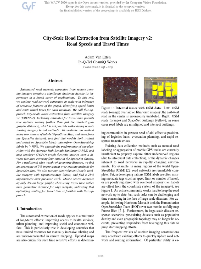 Van Etten City-Scale Road Extraction From Satellite Imagery v2 Road ...
