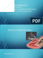 TTE Pada Stenosis Mitral