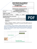 Edith Olivares Examen Final Planificación Estratégica 2021 I