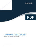 Corporate Account: Product and Services Description