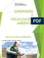 Supervisión y Fiscalización Ambiental