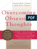 Purdon, Christine - Clark, David A - Overcoming Obsessive Thoughts - How To Gain Control of Your OCD (2005, New Harbinger Publications)