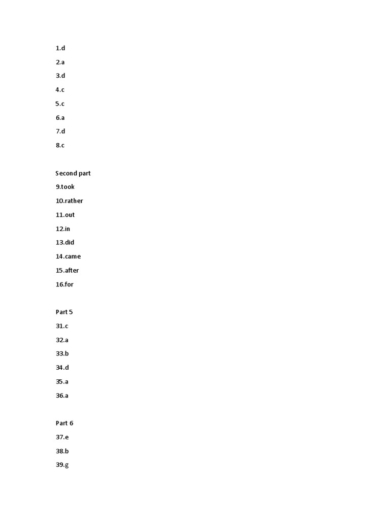 b2 Reading Paper 2 | PDF
