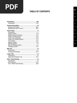13303129 2012 2013 Suzuki Lean Burn Df15a Df20a 4 Stroke Outboard Repair Manual Download Pdf Motor Oil Gasoline