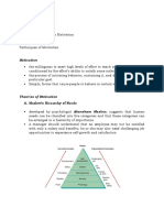 Inorman Function of Management Motivating