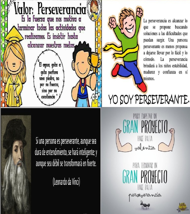 Valor de La Perseverancia 2da Unid Jul 4to y 6to | PDF
