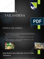 Cocina Tailandesa