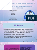 El debate