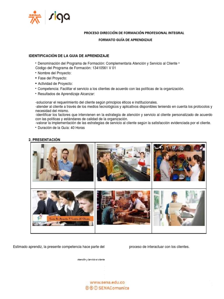 Normas de Atención al Cliente | PDF | Servicio al Cliente | Cliente