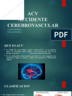 ACV: Accidente cerebrovascular en