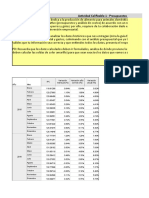 Presupuestos Taller Excel