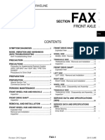 Front Axle: Section