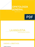 Psicopatología General - La Angustia