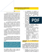 Mercadotécnia-Investigación de Mercados