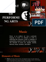 Visual and Performing Arts